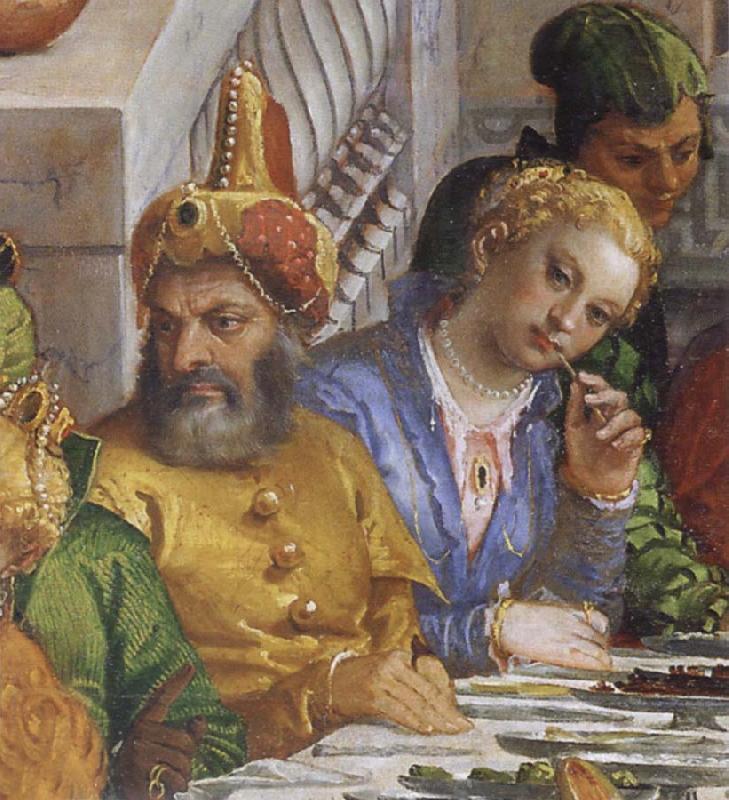 Paolo  Veronese The wedding to canons oil painting image
